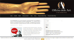 Desktop Screenshot of officinadelleartisiena.net