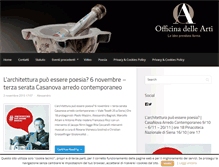 Tablet Screenshot of officinadelleartisiena.net